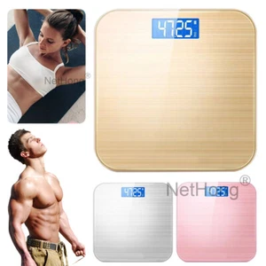 Electronic Body Scale Smart Digital Bathroom Weight LED Display Body Fat Scale - Picture 1 of 27