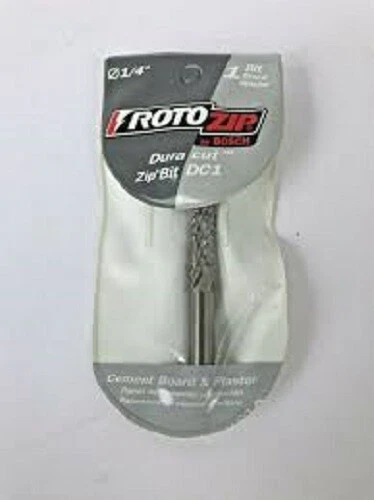 NEW ROTO-ZIP ROTO TOOL XB-DC1 DURACUT MULTI PURPOSE BITS 1/4"  5130539 - Image 1 of 1