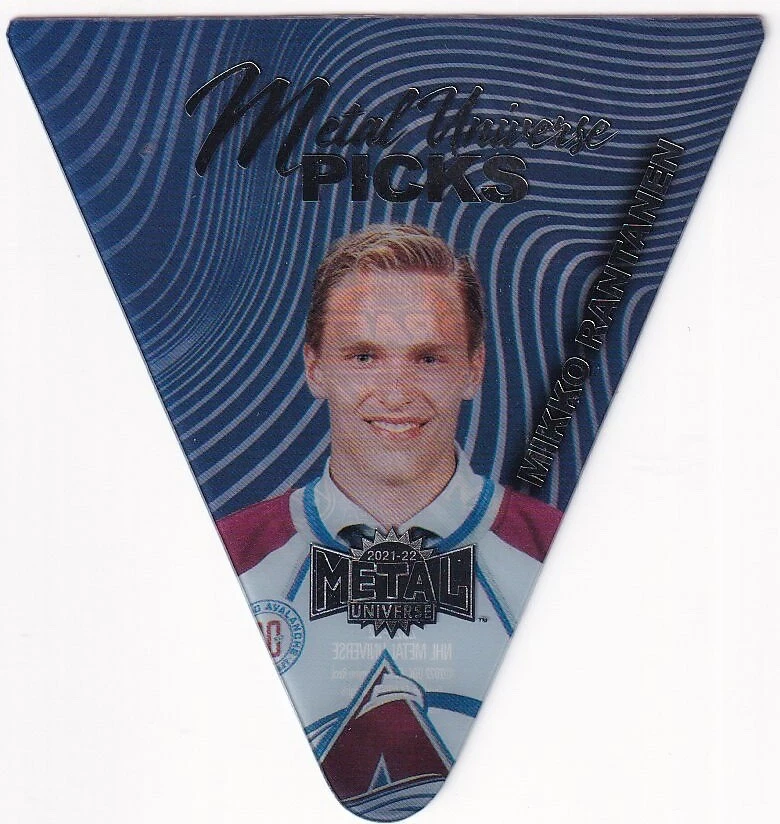 🏒 21-22 SKYBOX METAL UNIVERSE PICKS - MIKKO RANTANEN #P-17 COLORADO AVALANCHE - Image 1 of 1