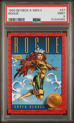 1993 Skybox X-Men Series 2 Card #27 Rogue PSA 9 - Image 1 of 2