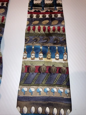 Tabasco Sauce Clam Bake Classic Neck Tie 100% Silk - Image 1 of 4