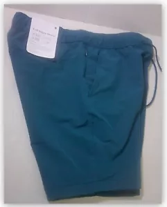 Men's 7" Woven Tech E-Waist Pull-on Shorts Goodfellow & Co Blue Medium or Large - Picture 1 of 3