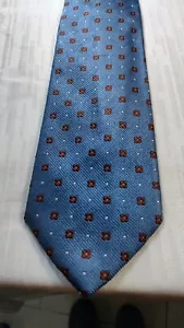 ROXY 100% SILK TIE SETA CRAVATTA NECKTIE MADE IN ITALY VINTAGE - Imagen 1 de 5
