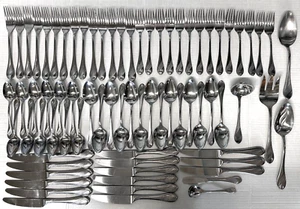 Cutlery Stainless Steel Flatware Set 75 Piece Summit Oneida? - Picture 1 of 7