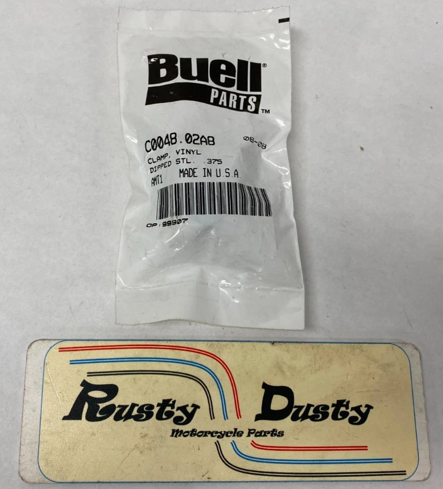 Abrazadera sumergida de vinilo genuino Harley Buell C0048.02A8 Foto 1 de 4