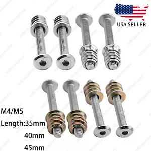 Kit de 4 tornillos e insertos de cuello de guitarra de acero inoxidable para guitarra y bajo atornillables - Imagen 1 de 17