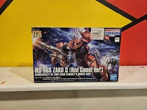 Bandai 024 MS-06S Zaku II (Red Comet Ver.) HG GTO 1/144 Model Kit - US - Picture 1 of 6