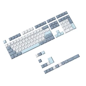 126Keys PBT Keycaps Set Double Shot Macaron for Mechanical Keyboards - Picture 1 of 11