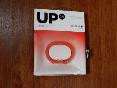 Jawbone UP 24 Wireless Activity Tracker PERSIMMON SMALL JL01-16S-US 847912013779 - Image 1 of 3