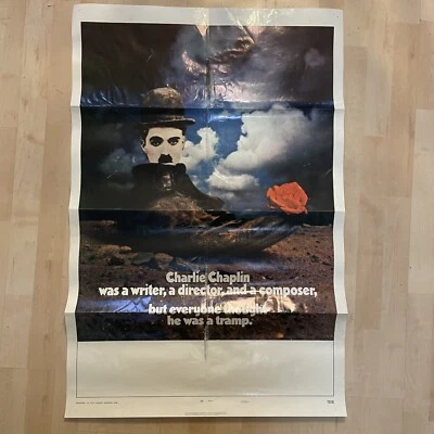 1971 Charlie Chaplin Festival Original Movie House Full One Sheet Poster Vintage - Bild 1 von 4