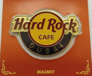 Magnet Hard Rock Cafe Dubai Classic Logo Limitierte Edition NEU - Picture 1 of 1