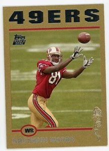 2004 Topps Rashaun Woods Gold #355 #/499 49ers Rookie RC - Picture 1 of 1