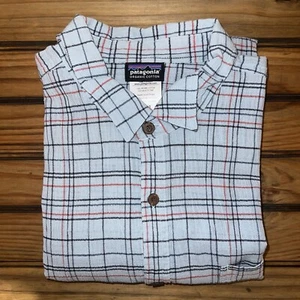 Patagonia A/C Shirt Button Down Mens Size XL Blue Multicolor Lightweight NEW - Picture 1 of 8