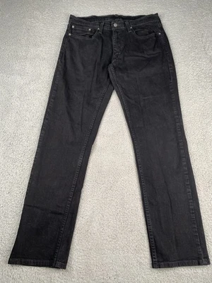 Pantalones de mezclilla Levis 559 para hombre 34x31 negros relajados calce recto Foto 1 de 4