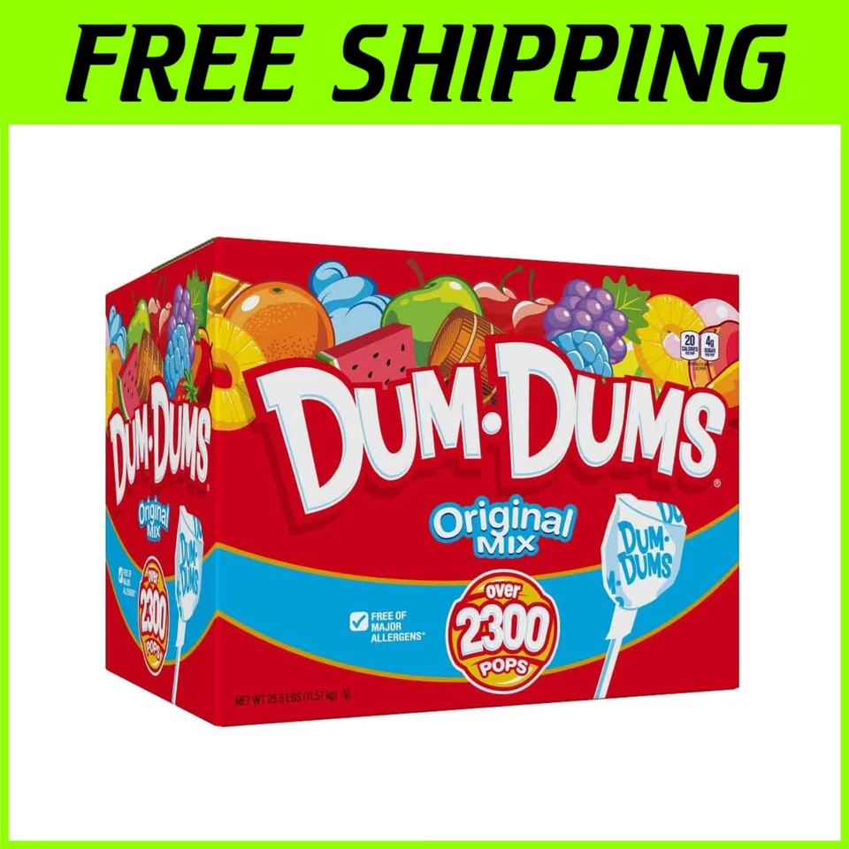 Shareable Bulk Lollipops - 2,300 Count Box - Party Candy Mix - Image 1 of 4