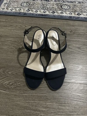 Style&Co. Dark Blue Block Heels 9.5M - Image 1 of 4