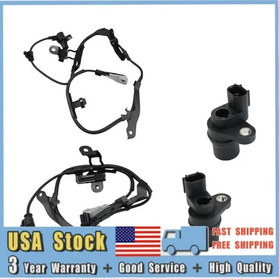 4x For 1998-04 TOYOTA Tacoma Base 2.4 2.7 3.4L Front&Rear ABS Wheel Speed Sensor Foto 1 de 4