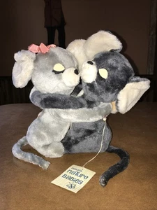 Dakin Nature Babies Mice Eeny & Meeny Mouse Hugging Mice Hug Vintage Made Korea - Picture 1 of 6