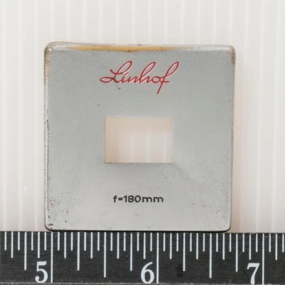 Linhof Viewfinder Mask 180mm Technika - Image 1 of 4