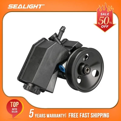 For 2001 2002 2003 2004 Jeep Grand Cherokee 4.7L Power Steering Pump 52089300AB - Image 1 of 4