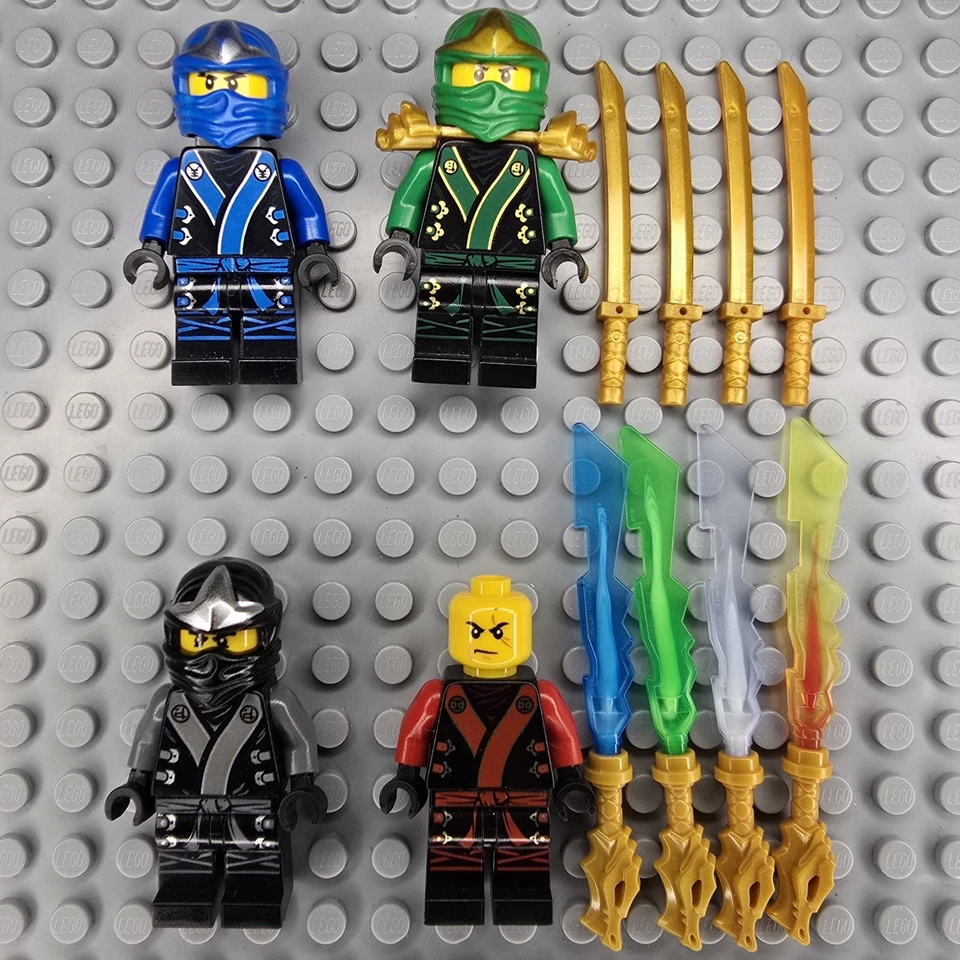 Lego Ninjago Minifigures Lot The Final Battle NJO0070 NJO0071 NJO0079 NJO0080 - Image 1 of 4