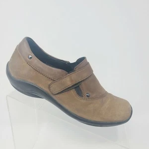 Wolky Brown Nubuck Leather Comfort Loafers Shoes Flats Women's US 7.5 / 38 - Picture 1 of 7
