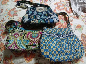 3 Vera Bradley Mini Handbags - Picture 1 of 12