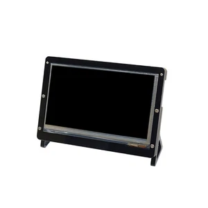 Acrylic 7" LCD Screen Front & Back Shell + Base + Screws For Raspberry Pi 2 B rr - Zdjęcie 1 z 9