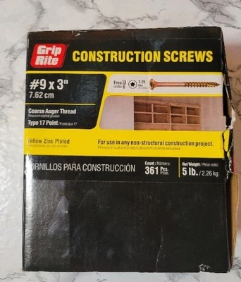 Tornillos de construcción GRIP RITE Foto 1 de 2