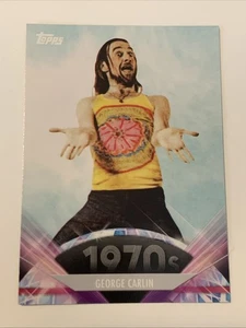 GEORGE CARLIN 2011 Topps Card #109 American Pie 1970s - Picture 1 of 2