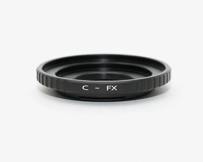 K&F C-Mount to Fuji X FX Mount Adapter with Lens Cloth (c-fx (KFFX)) - Image 1 of 4