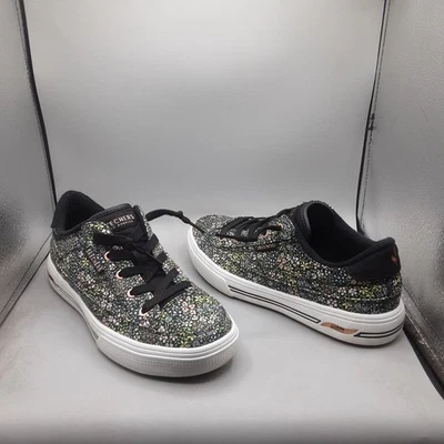 Skechers Arch Fit Lona Lavable Sin Cordones - Arcade Flowa Powa 7.5M Negro A107 Foto 1 de 4