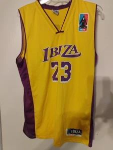 Ibiza Musik Festival #23 Trikot Herren Large LA Lakers DJ EDM Dance Planet Lebron - Bild 1 von 7