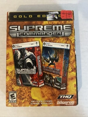 Supreme Commander: Gold Edition (PC, 2008) - Image 1 of 4