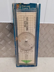 Plotter vintage Pourtland Course nuevo con caja dañada - Imagen 1 de 2