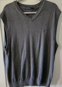 NAUTICA mens COTTON vest SIZE X/L made in china - Picture 1 of 11