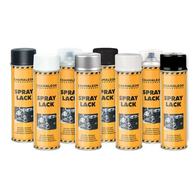 CHAMALEON Spray Paint Vernice Acrilica 500ML COLORE TRASPARENTE LUCIDO