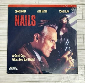 Nails DIGITAL STERO SURROUND LASERDISC DENNIS HOPPER ANNE ARCHER - New - H2 - Picture 1 of 17