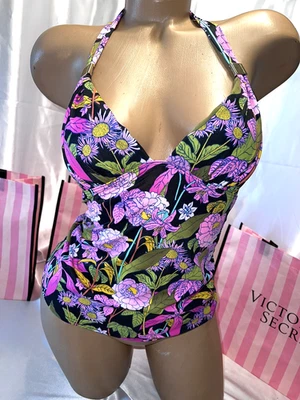 Victorias Secret Swim Tankini Tropical Print XS LAST ONE - Image 1 of 2