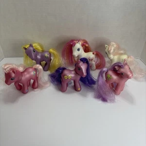 My Little Pony G3 Lot Of 6 All Dressed Up Core Friends MLP Rainbow Dash Cheerlie - Picture 1 of 22