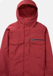 Burton Hombre Encubierto 2L Snowboard Esquí Chaqueta Roja L Impermeable Abrigo de Invierno con Capucha - Imagen 1 de 9