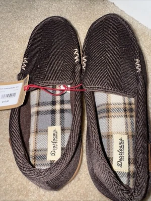 Уютные комфортные мужские тапочки мокасины в елочку - Изображение 1 из 4