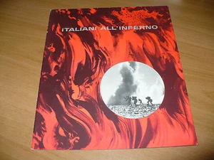 CINEMA BROCHURE ITALIANI ALL'INFERNO FILM DOCUMENTARIO ENRICO NOVARO BETA FILM - Bild 1 von 1