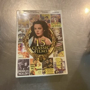 15 Classic Films (DVD, 2012, 2-Disc Set, Gift Box) New Sealed - Picture 1 of 6