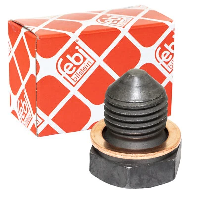 FEBI BILSTEIN Ölablassschraube 12281 M14 x 1,5 für Audi A6 80 Seat Ibiza Skoda Felicia VW Golf