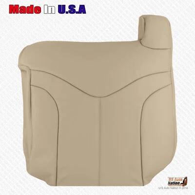 GMC Yukon XL 1500 2500 2000-2002 techo del conductor cubierta de cuero de repuesto color esquisto tostado Foto 1 de 4