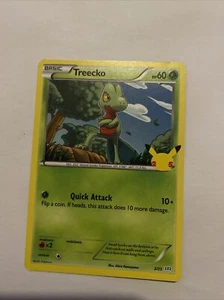 Treecko 3/25 Non Holo McDonalds 25th Anniversary Pokemon Card - Picture 1 of 1