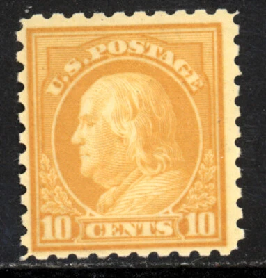 SCOTT 472 1916 10 CENTAVOS FRANKLIN EMISIÓN REGULAR MNH OG F-VF CAT $160! Foto 1 de 2