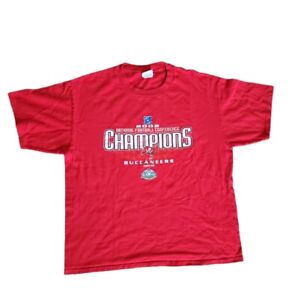 Vintage NFL Tampa Bay Buccaneers 2002 NFC Champions T Shirt Size XL