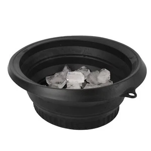 Silicone Face Ice Bath Bowl Folding Ice Facials Basin Facials Skin Cares Tool - Picture 1 of 9